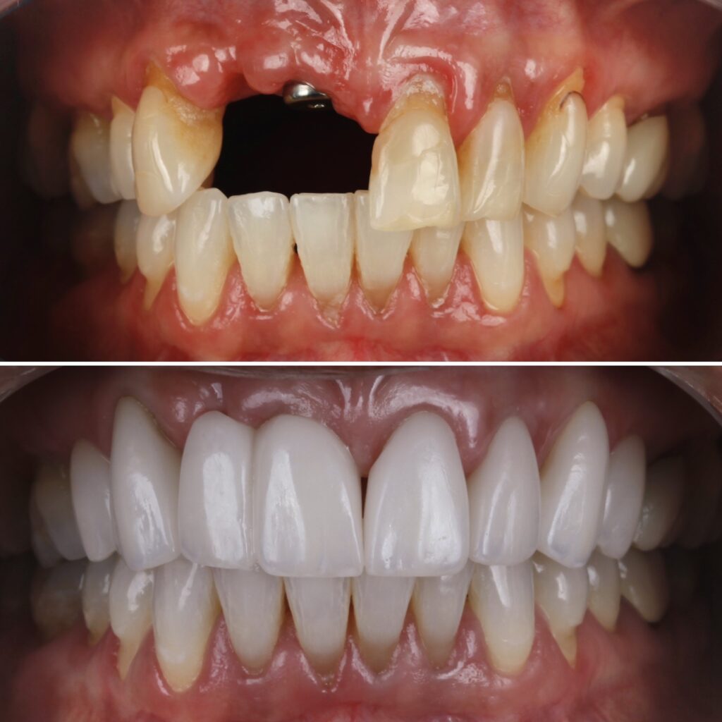 Veneers and Implants