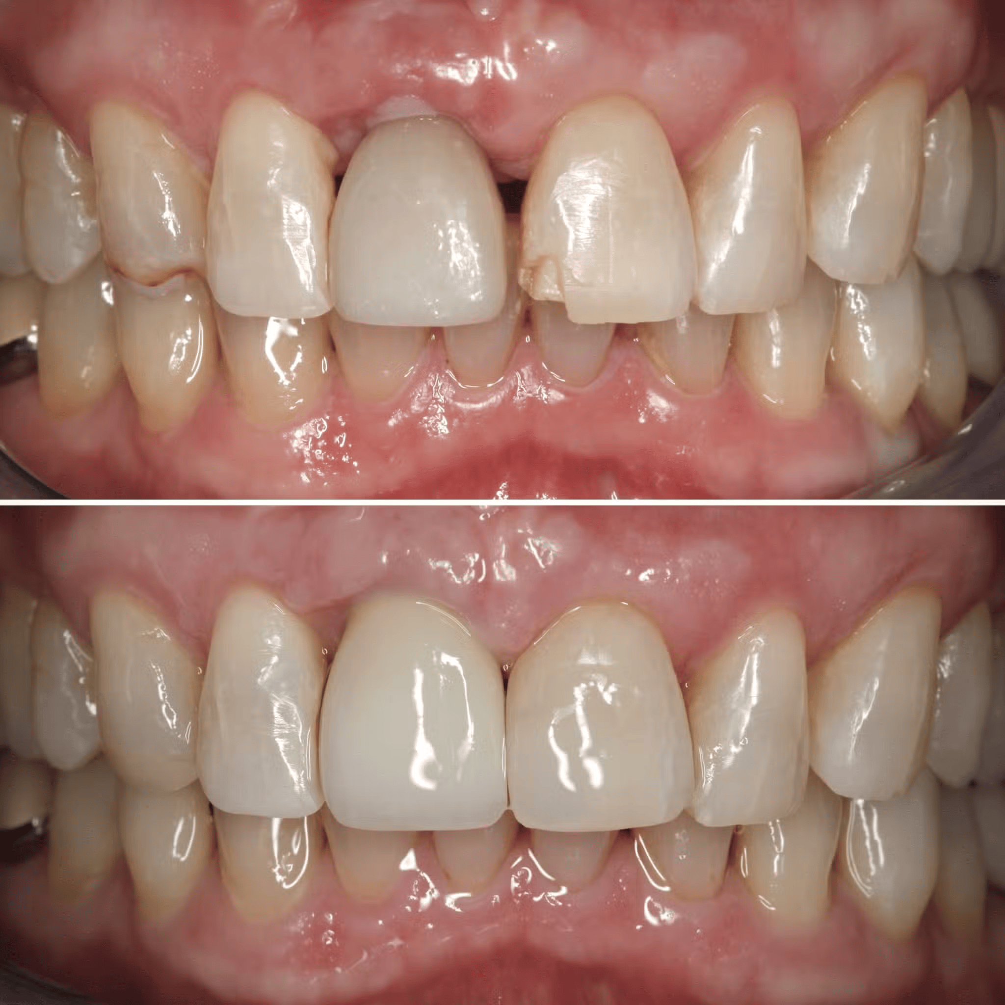 Replacement of Broken Veneers